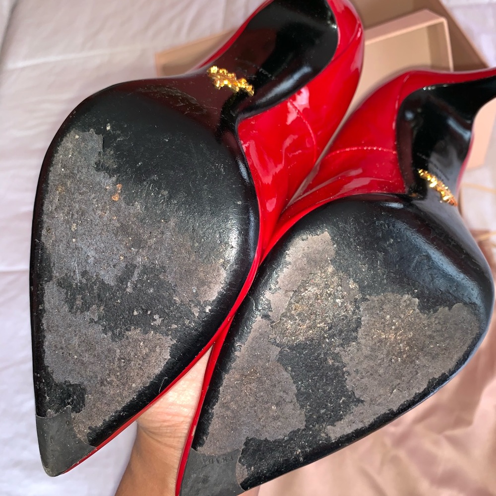 Prada Vernice Basic Rosso - image 5